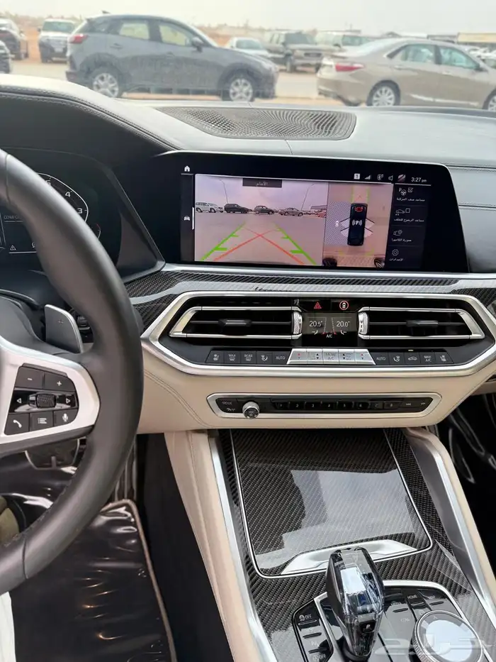بي ام دبليو X6 2020 M50i- ام كت 8 سلندر عداد قليل نظيف جدا 16