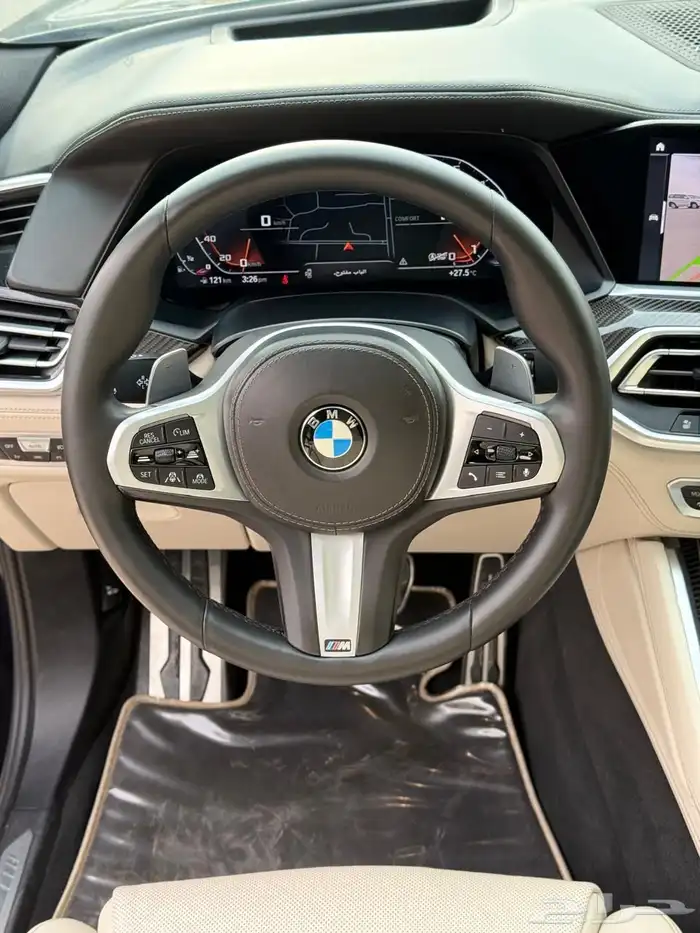 بي ام دبليو X6 2020 M50i- ام كت 8 سلندر عداد قليل نظيف جدا 9