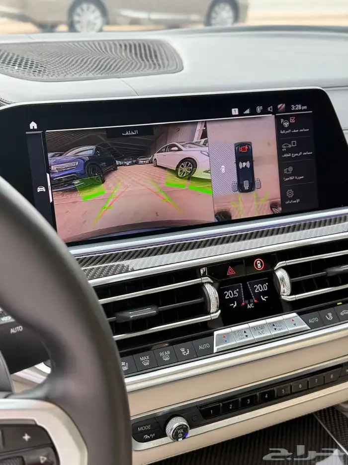 بي ام دبليو X6 2020 M50i- ام كت 8 سلندر عداد قليل نظيف جدا 17