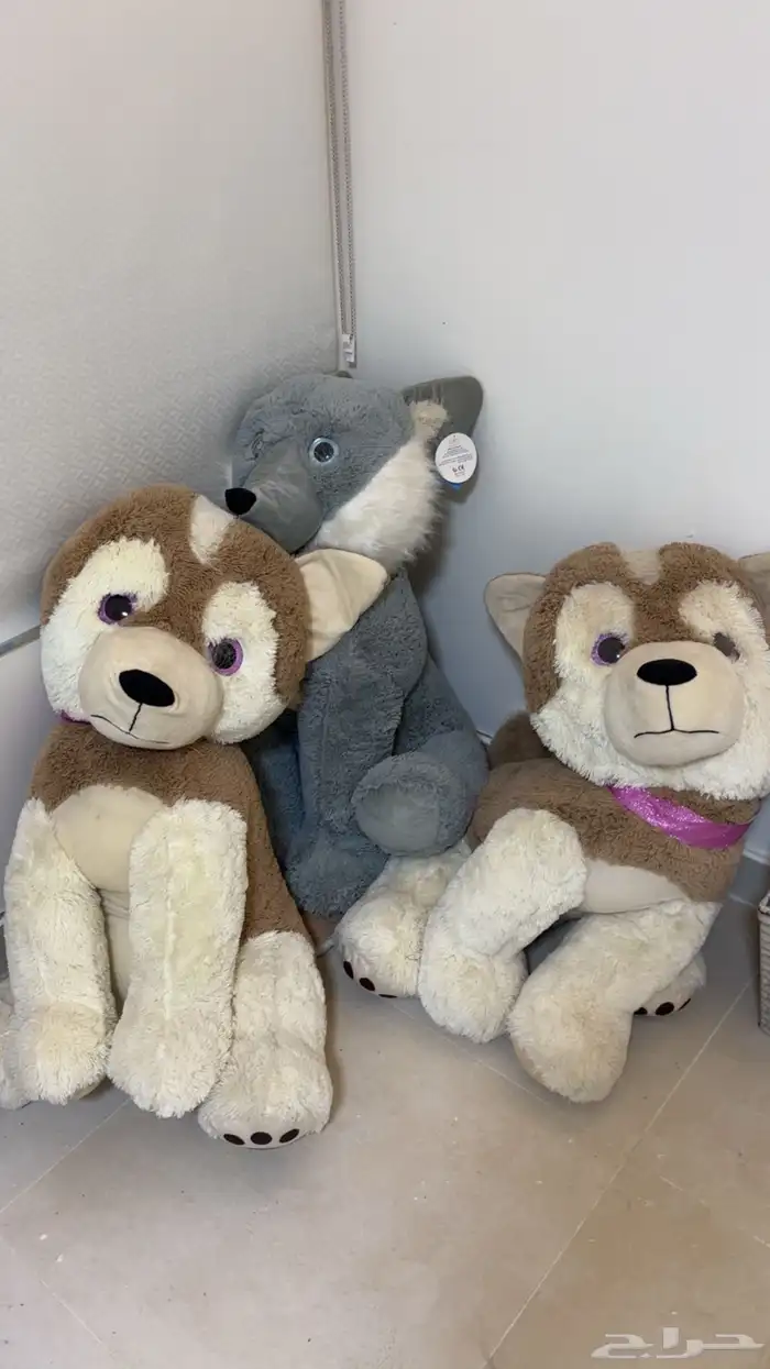 دبب ودمى احجام متنوعه 18