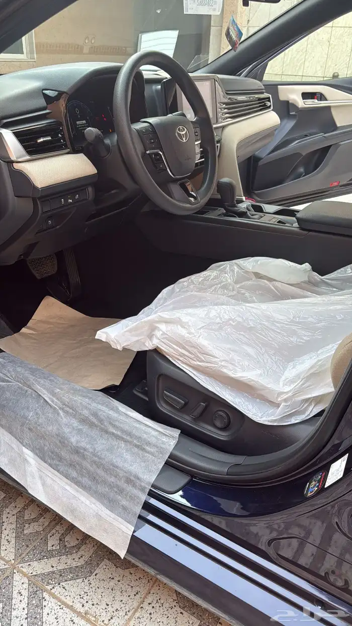 كامري 2025 كحلي ستاندر بنزين E 7