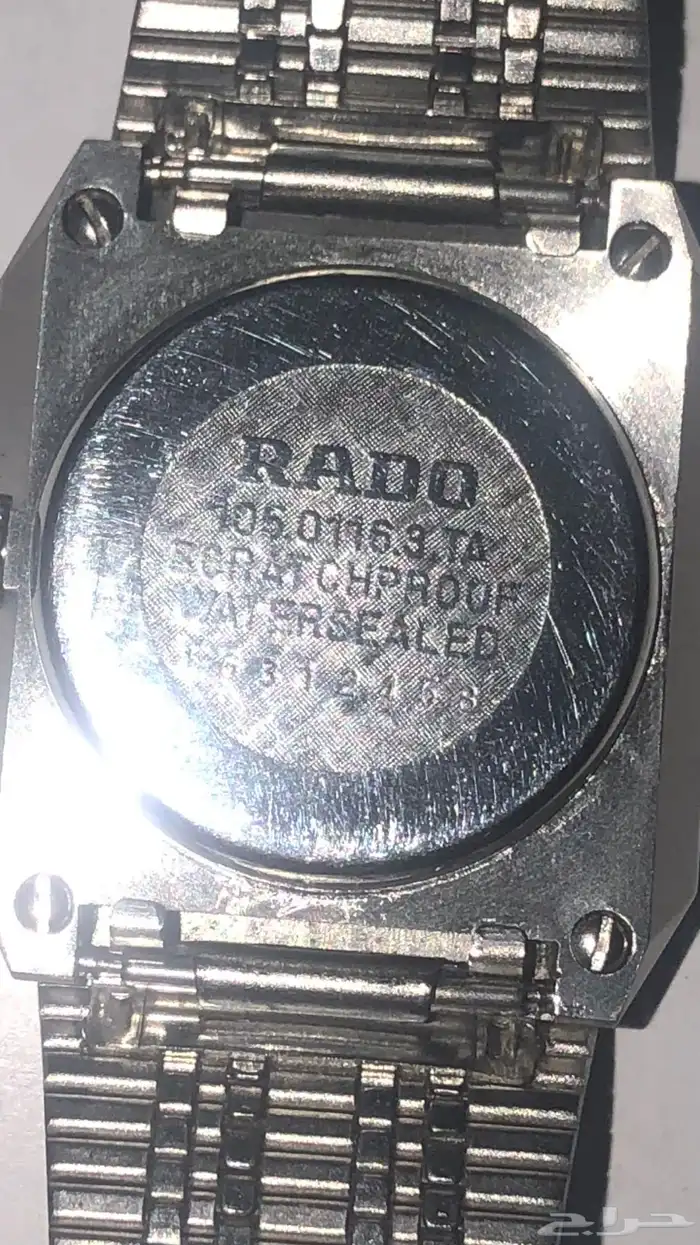 بيع ساعات رادو مستخدمه استيل مقاس29وسيرميك مقاس24 3