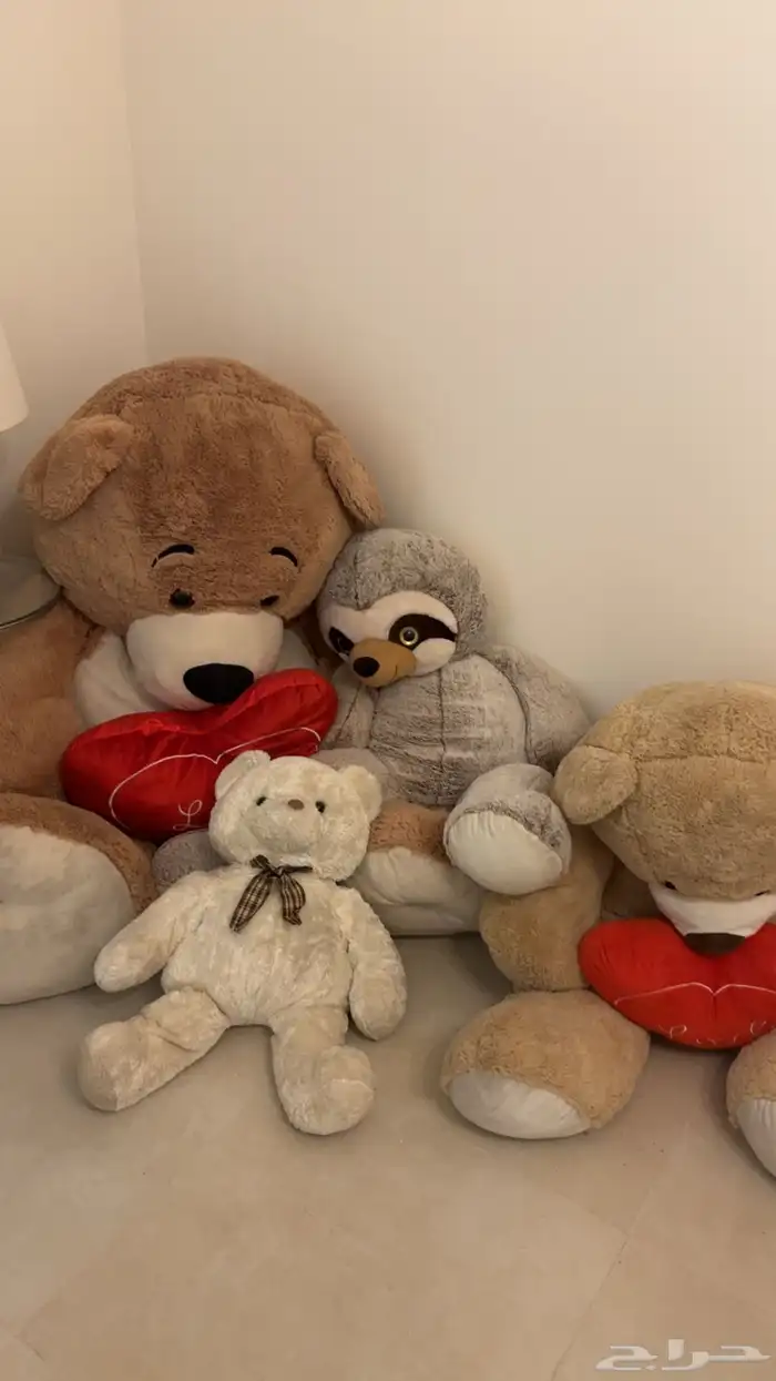 دبب ودمى احجام متنوعه 19