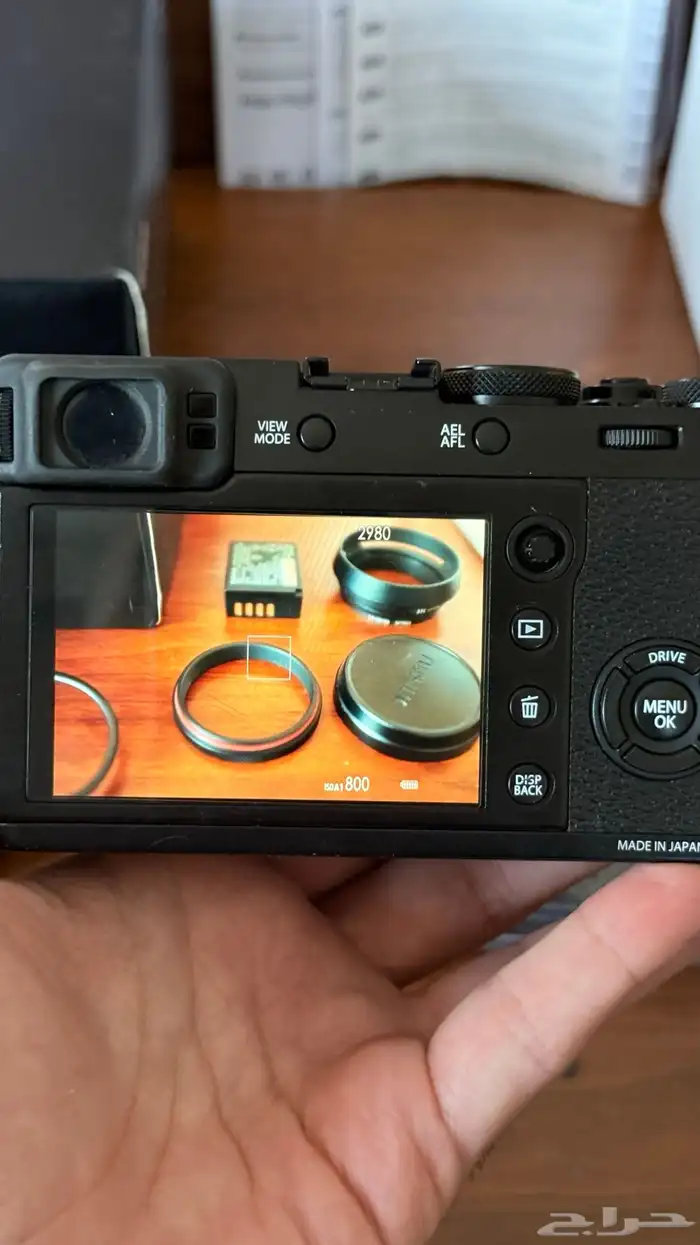 كاميرا فوجي Fuji X100F سوداء Black مع اكسسوارات 12
