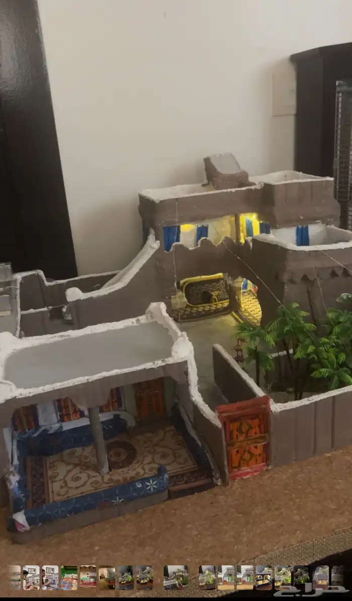 مجسم بيت طين للبيع حسب الطلب 2