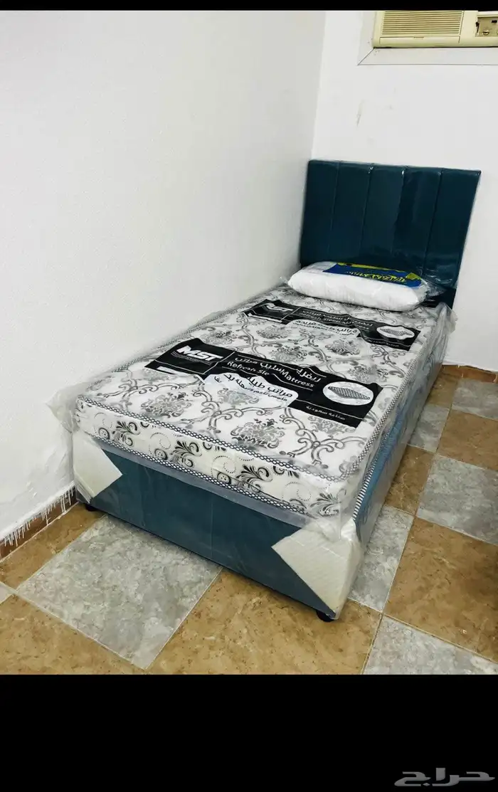 جديد سرير نفر واحد  نفر و نص  كامه غرفة صغير موجود 0