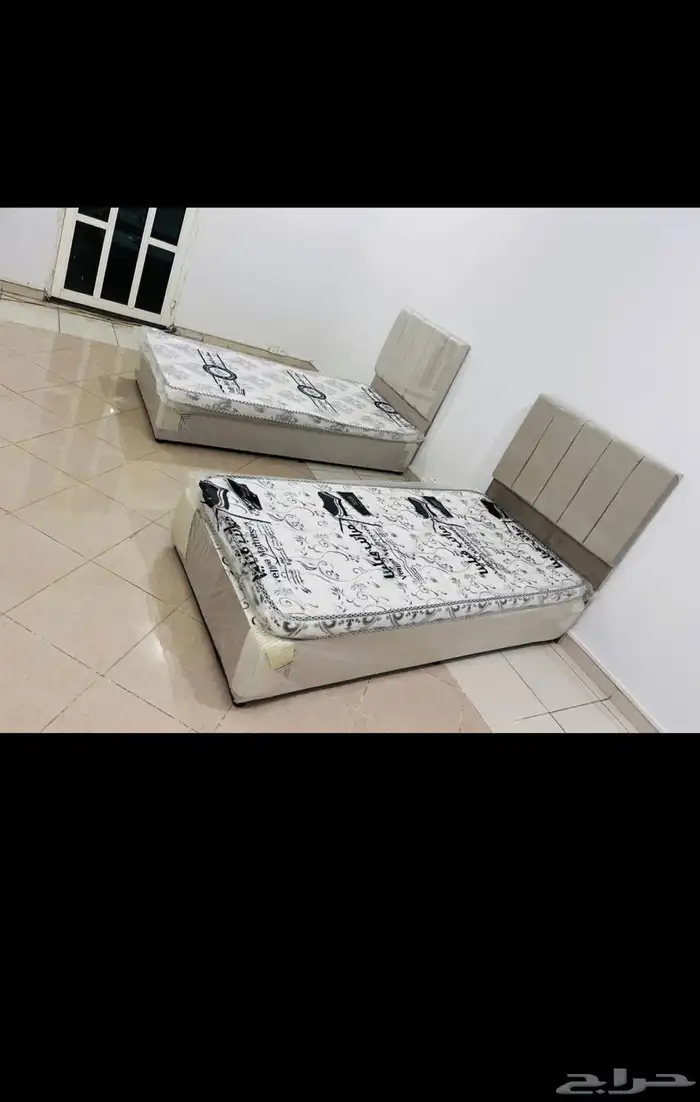 جديد سرير نفر واحد  نفر و نص  كامه غرفة صغير موجود 1