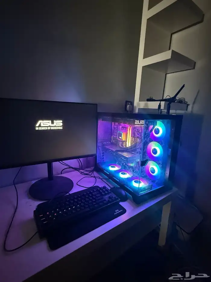 pc للبيع rtx4060 معالج i714 0