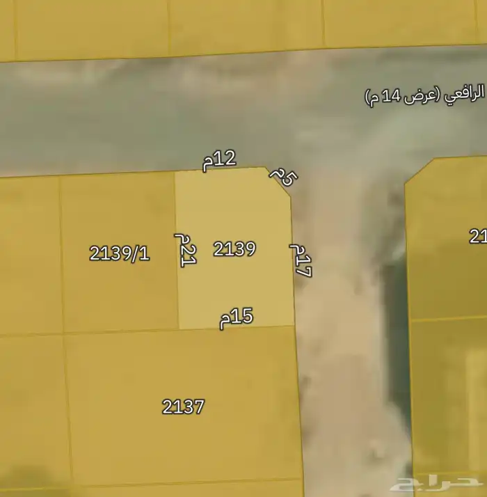 ارض سكنية للبيع على شارعين مخطط ولي العهد 3 1