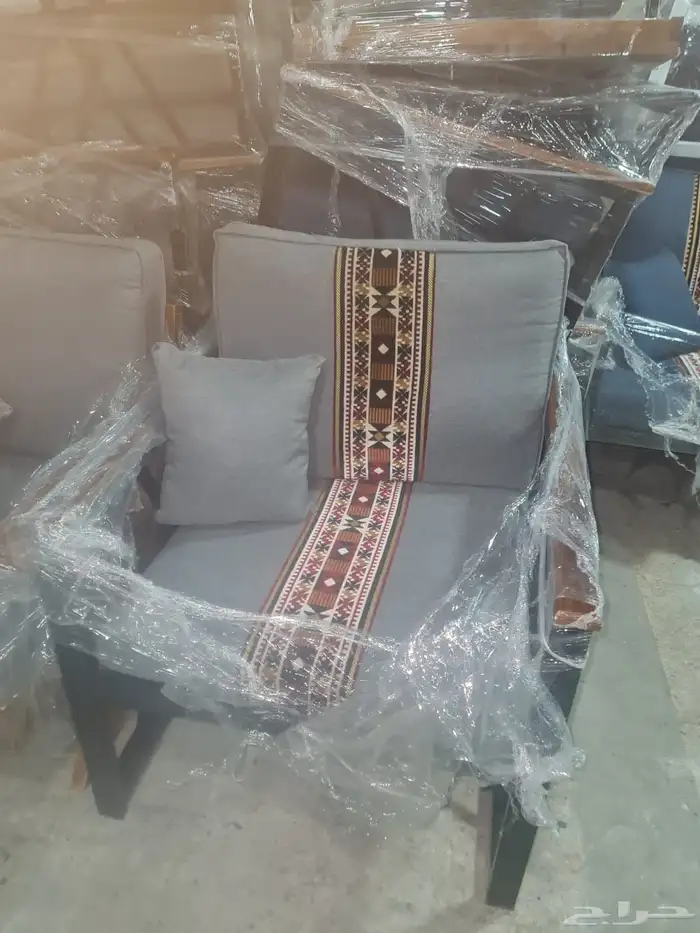 جلسات خارجية خشب وحديد 4