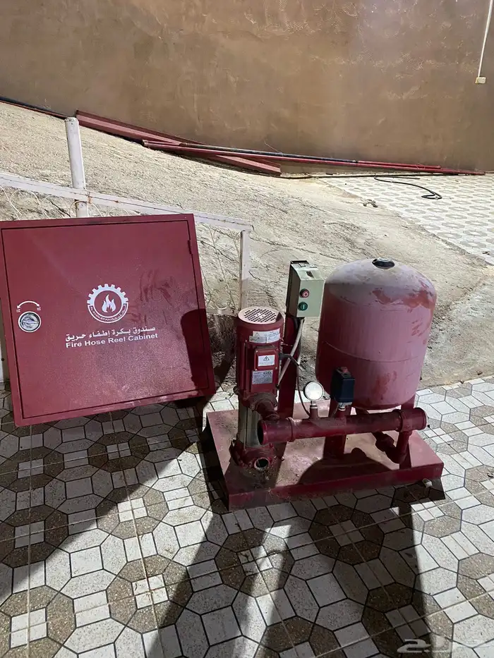 طفايات حريق ومضخه ماء 2