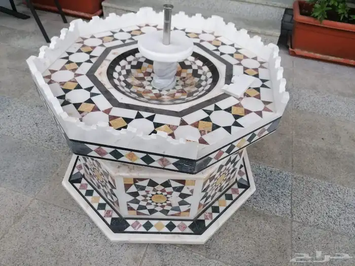 شلالات نوافير مشبات رخام حجر 0