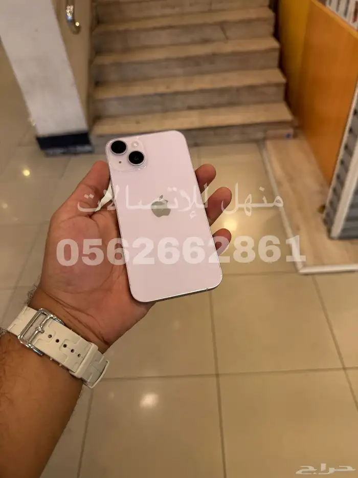 للبيع ايفون 14 العادي 256 موف مستخدم 0