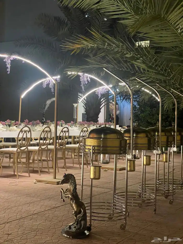 بلاك وود للضيافة ايجار طاولات صخانات استعداد كامل للضيافة 5