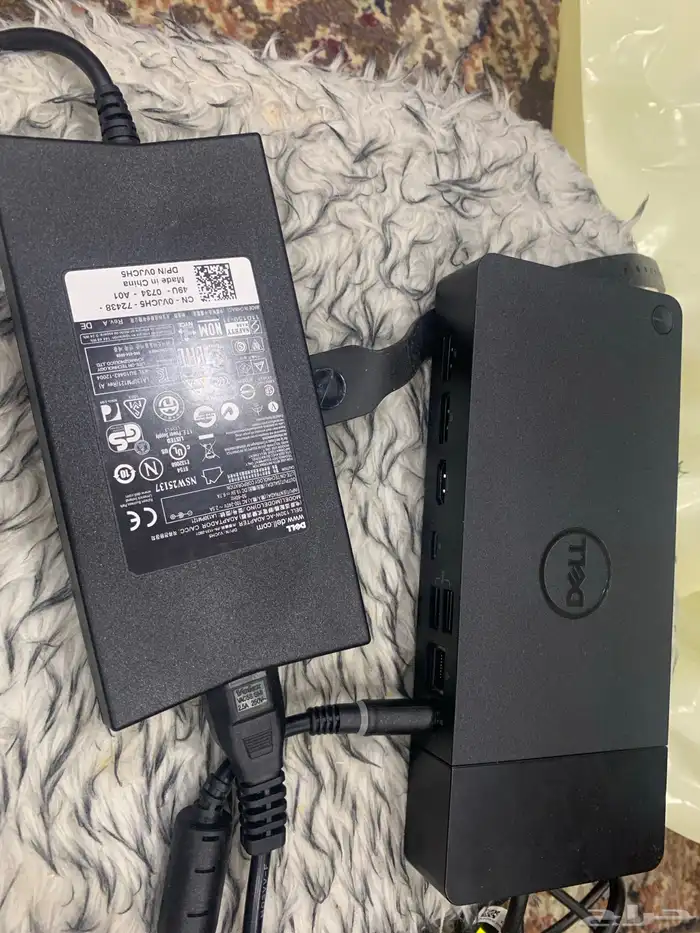 شاشة Dell P2418HZm مع Deel WD19S كامل ملحقاتهم 1