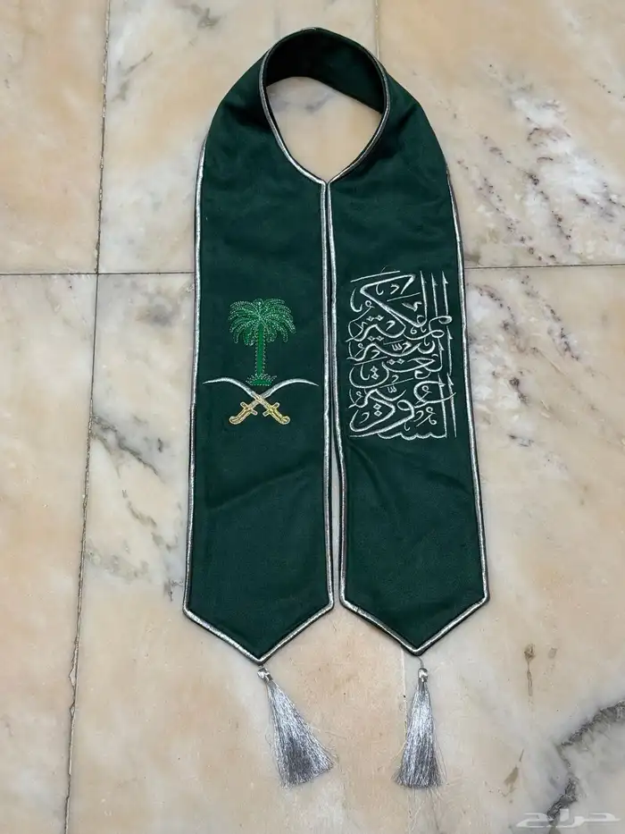 وشاحات شالات هدايا اليوم الوطني تطريز طباعة تصنيع خاص بنا 15