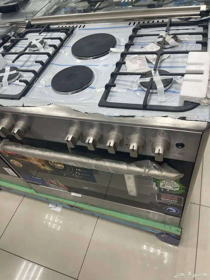 فرن غاز 5 شعلات فرن 4 شعلات مقاصات مختلفه 4