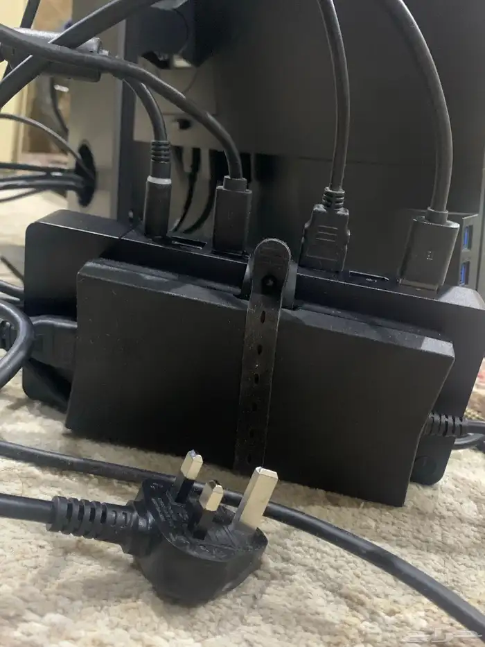 شاشة Dell P2418HZm مع Deel WD19S كامل ملحقاتهم 6