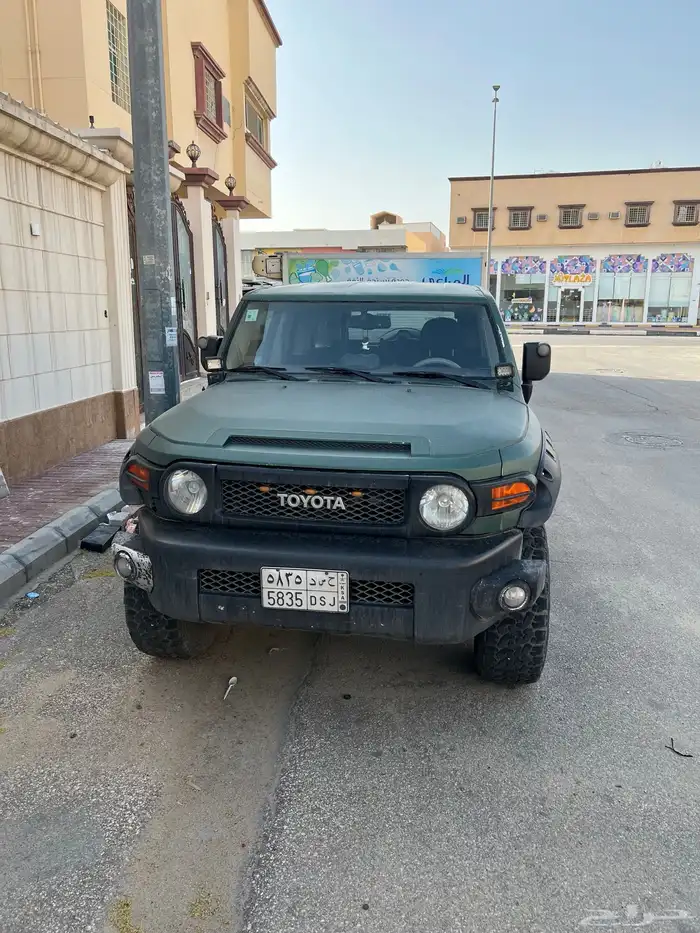 تايوتا اف جي فل كامل اخضر مطفي 10
