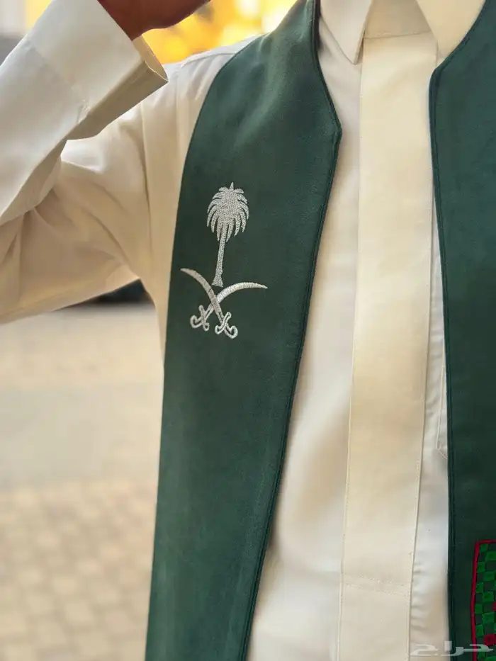 وشاحات شالات هدايا اليوم الوطني تطريز طباعة تصنيع خاص بنا 4