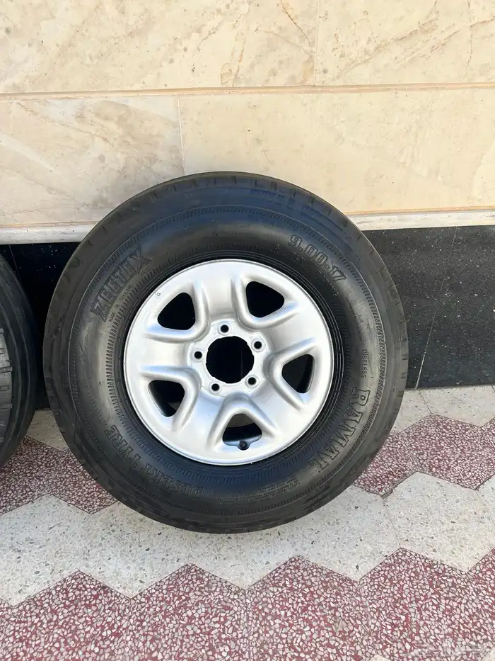 جنوط ديزل وكفرات بالون 17 900 8