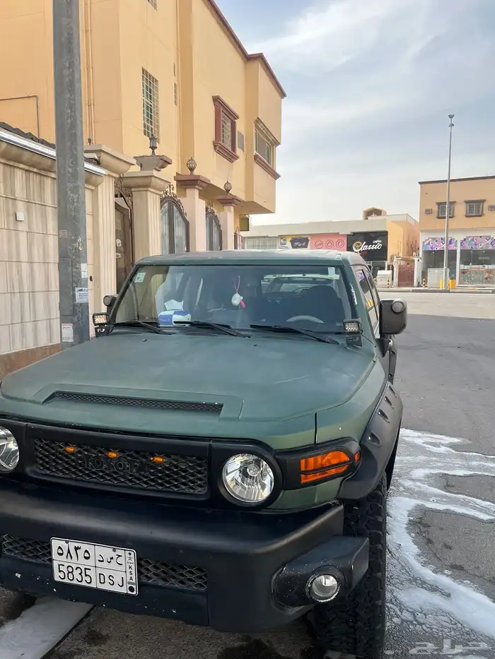 تايوتا اف جي فل كامل اخضر مطفي 2
