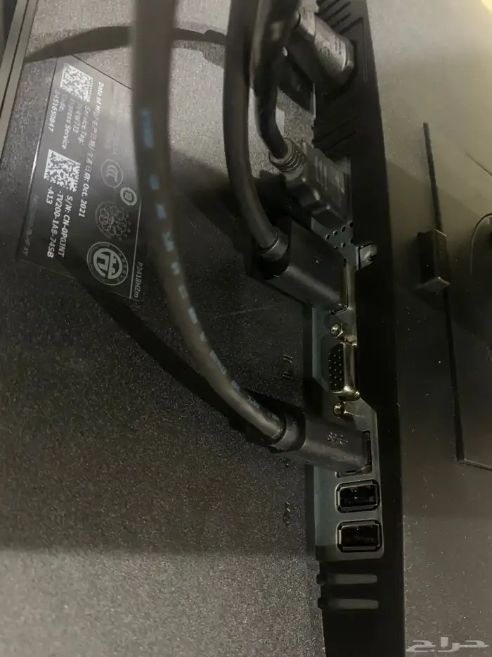 شاشة Dell P2418HZm مع Deel WD19S كامل ملحقاتهم 7