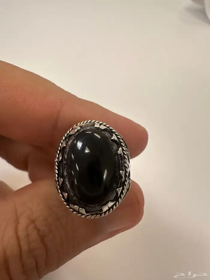 خاتم فضه للبيع 2