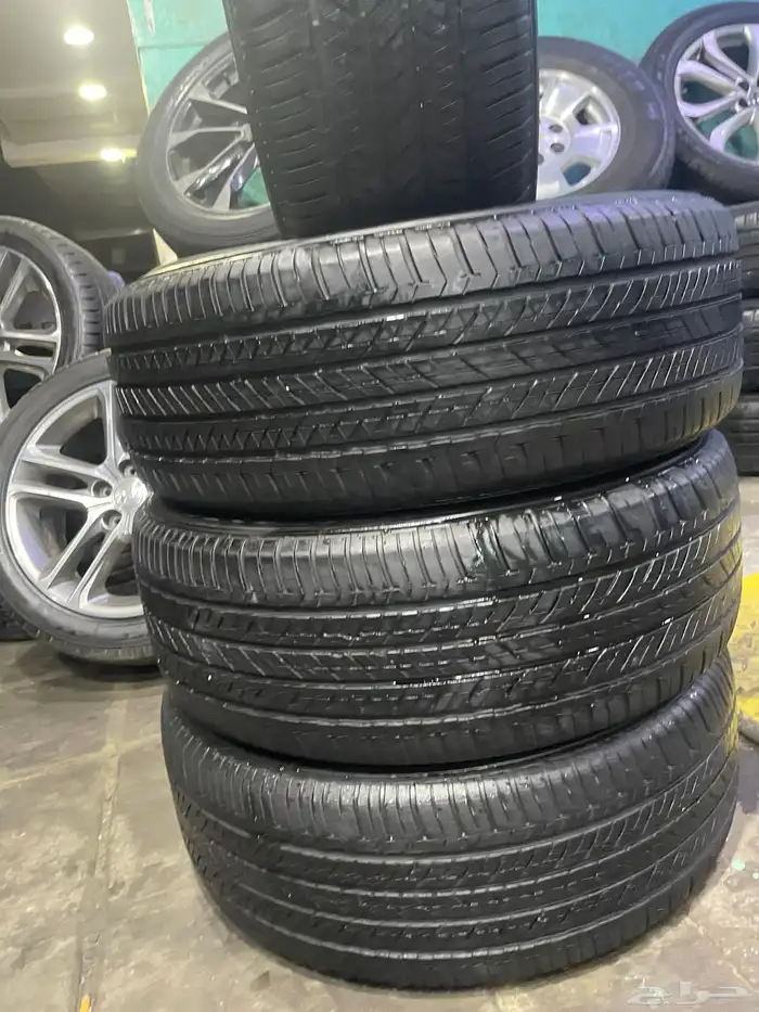 طقم كفرات برجستوان 245 60 18 4