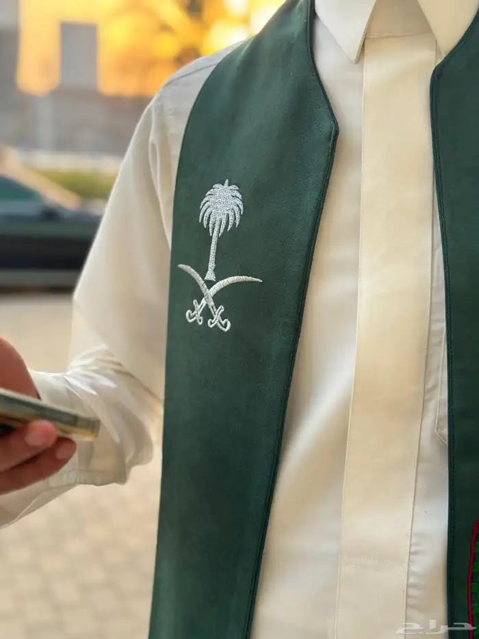 وشاحات شالات هدايا اليوم الوطني تطريز طباعة تصنيع خاص بنا 6