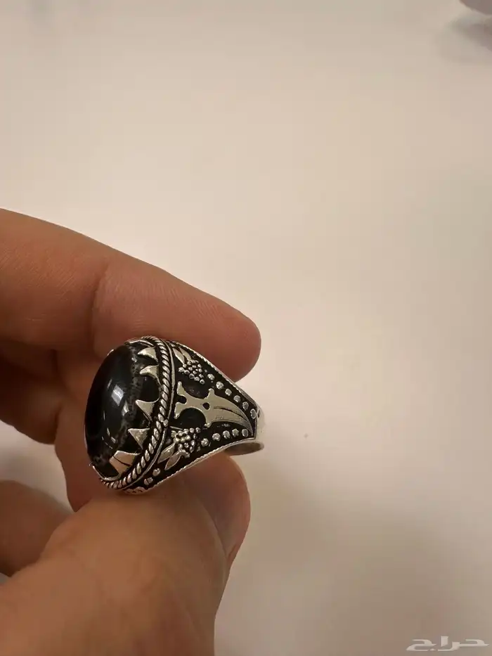 خاتم فضه للبيع 1