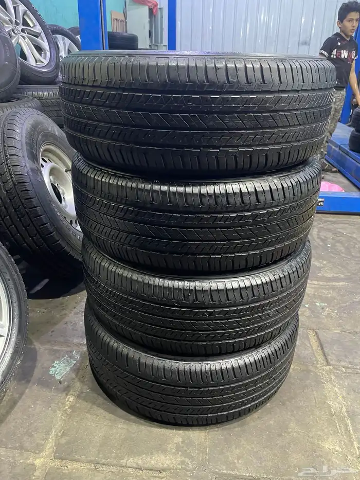 طقم كفرات برجستوان 245 60 18 7