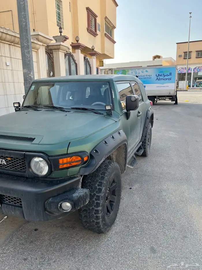 تايوتا اف جي فل كامل اخضر مطفي 9