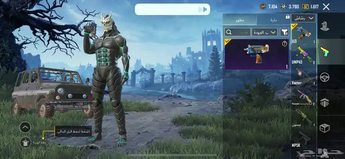 حساب ببجي 17