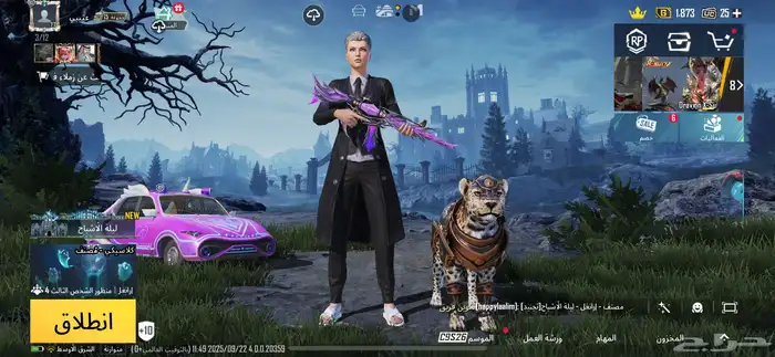 حساب ببجي موبايل العالميه للبيع 24