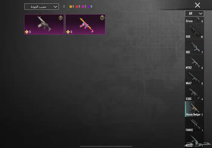 حساب ببجي للبيع 40