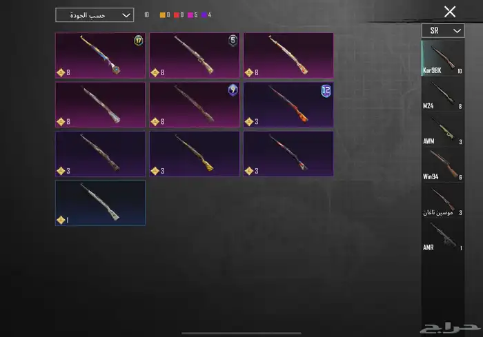 حساب ببجي للبيع 43