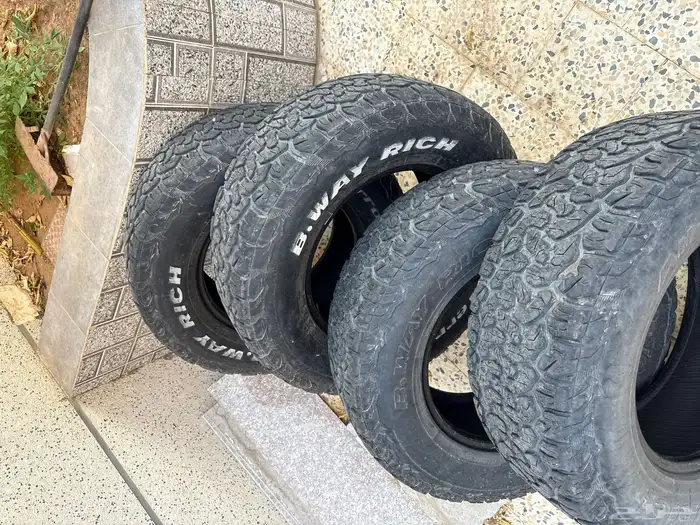 كفرات حجري مقاس 17 0