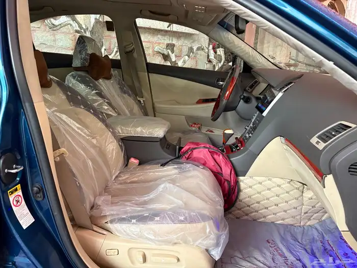 للبيع لكزس es350 ازرق نظيفه 12