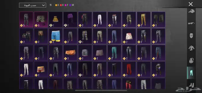 حساب ببجي 17