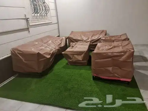 جلسات خارجية خشب وحديد 2