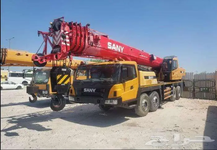 كرينات للايجار ومعدات ثقليه Cranes for rent 1