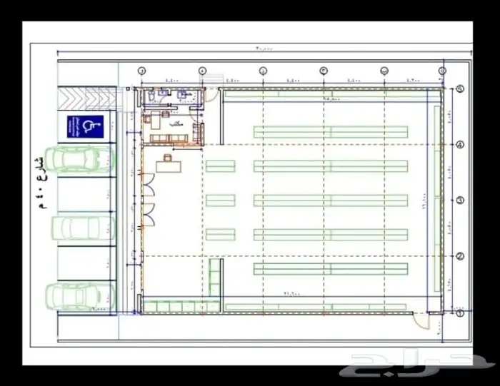 للبيع صالة تجارية معرض بحي الوسام بمحافظة عفيف 2