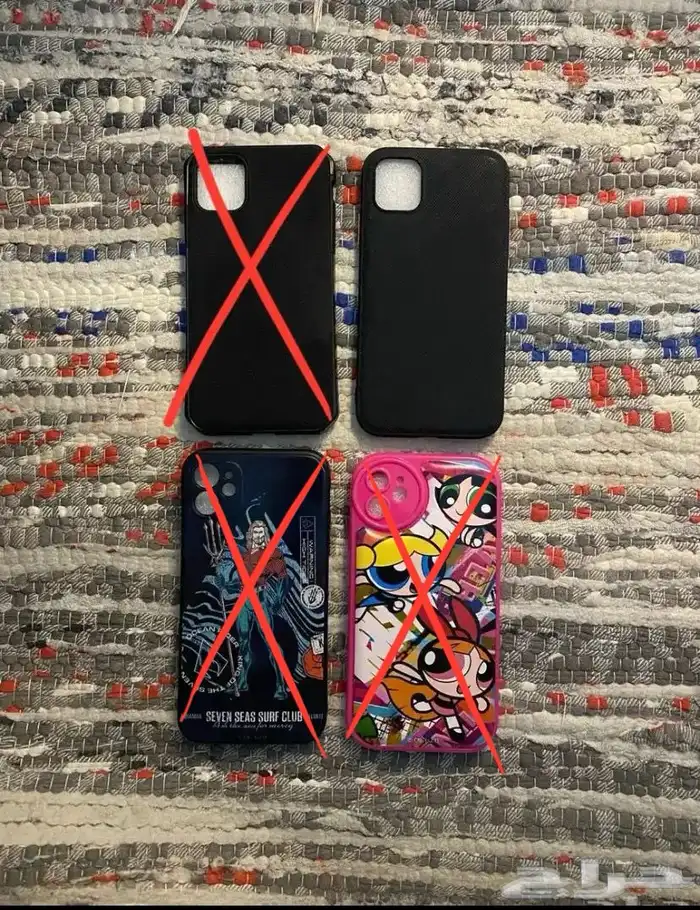 كفرات جوال ايفون 11 و 8 و 7 و 12 برو ماكس 0