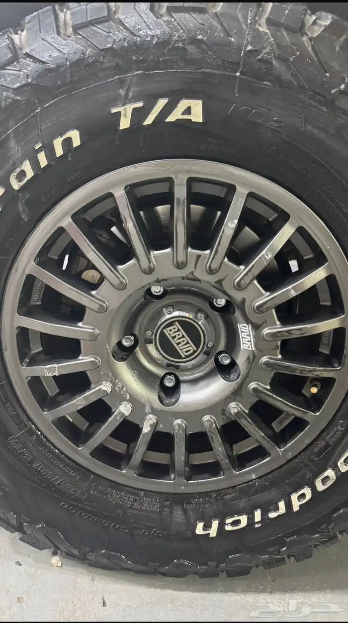 جنوط برايد اصلي مقاس 17-7.5 انش 4x4 3