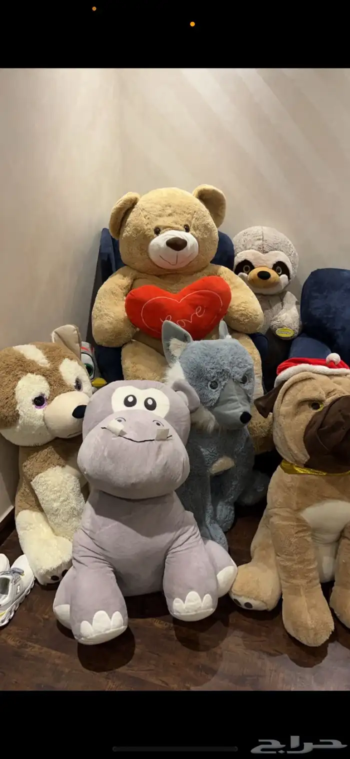 دبب ودمى احجام متنوعه 5