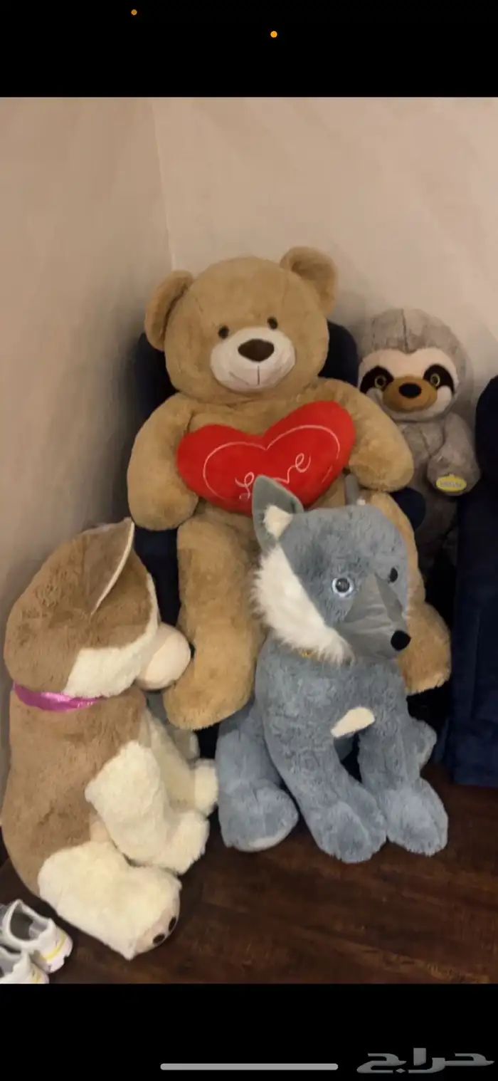 دبب ودمى احجام متنوعه 6