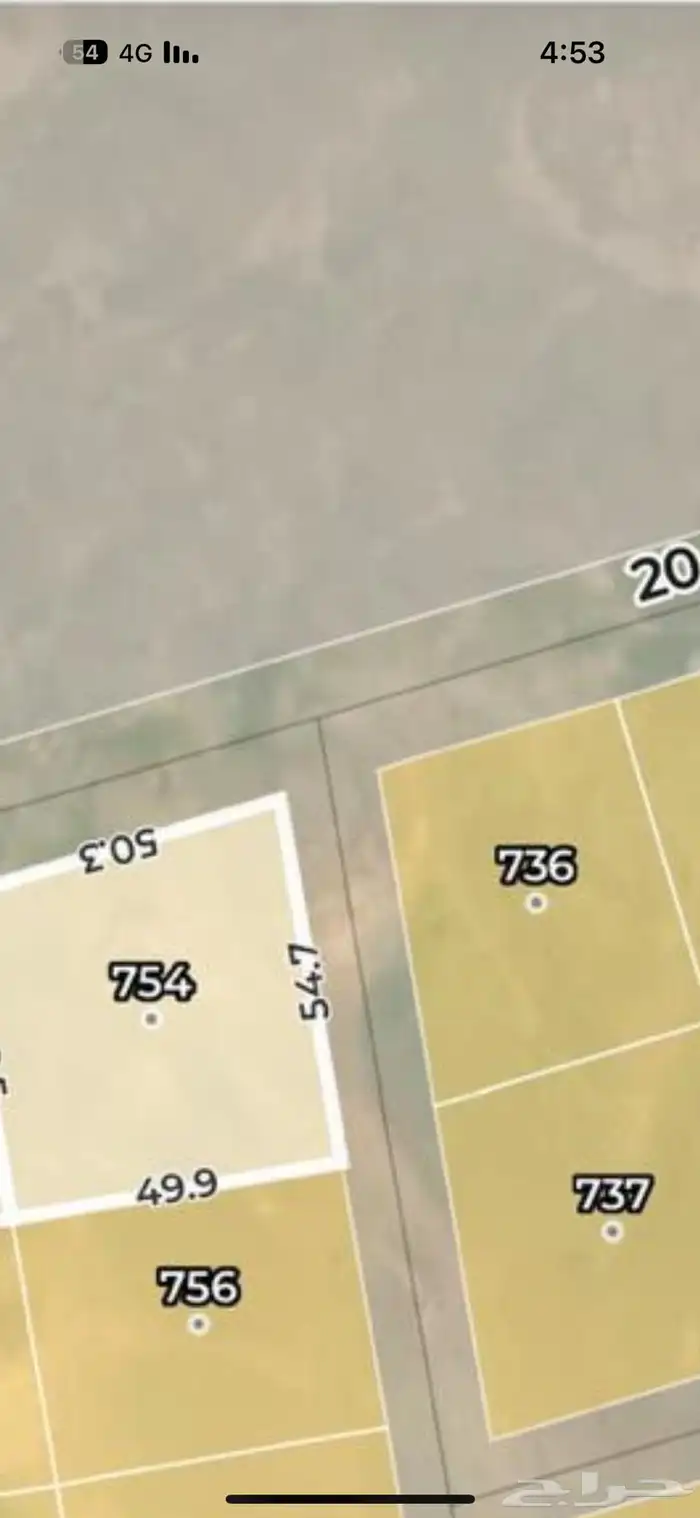 ارض حي الرساله مخططات الشرق 1