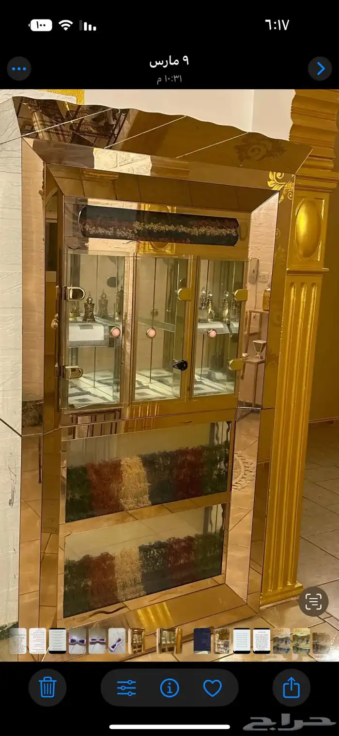 طقم طاولات مع دولاب 3