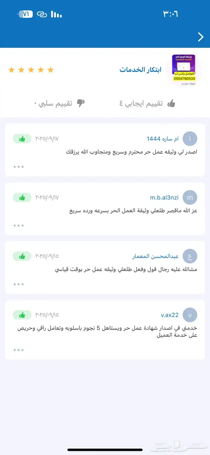 وثيقة عمل حر شهادة الأسر المنتجة 1
